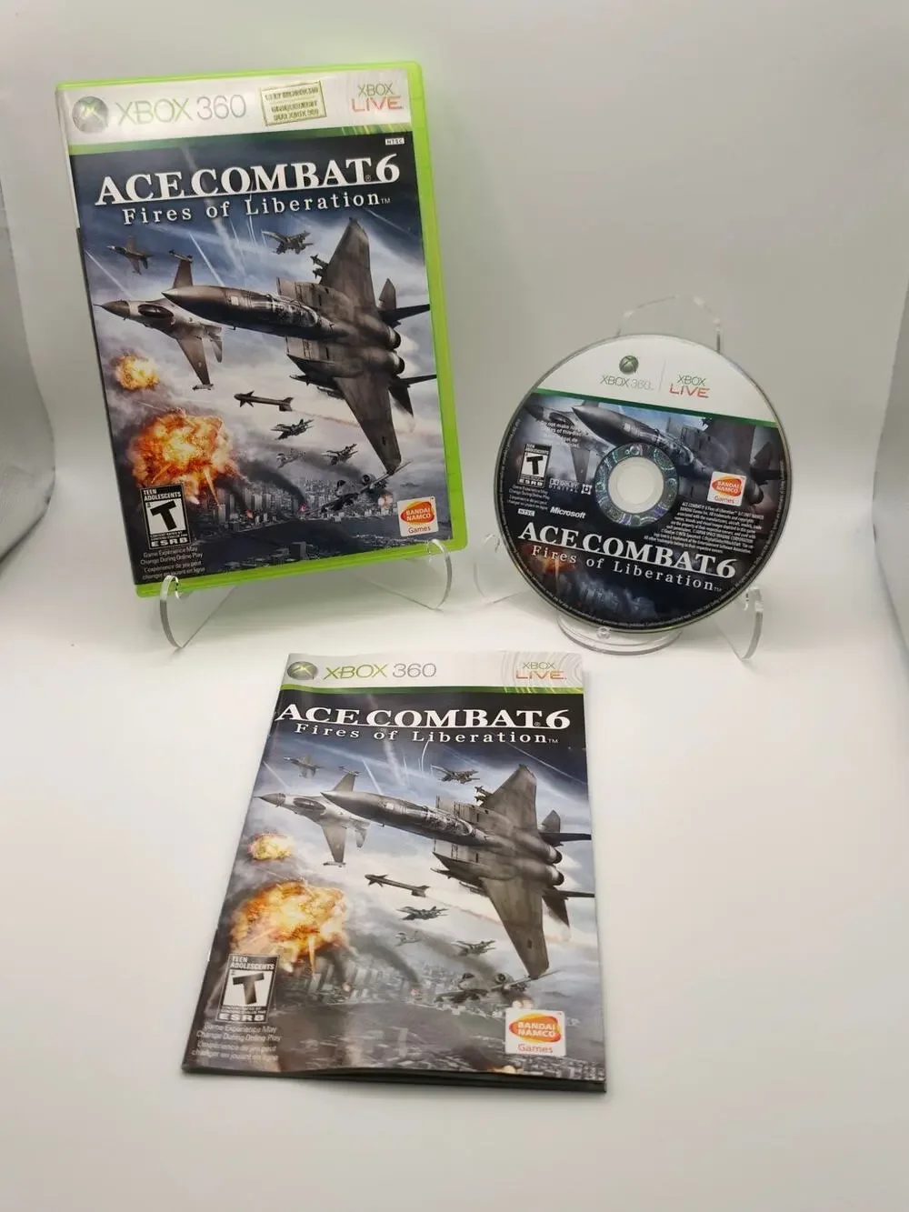 Ace Combat 6 Fires of Liberation Xbox 360 CIB w/ Manual